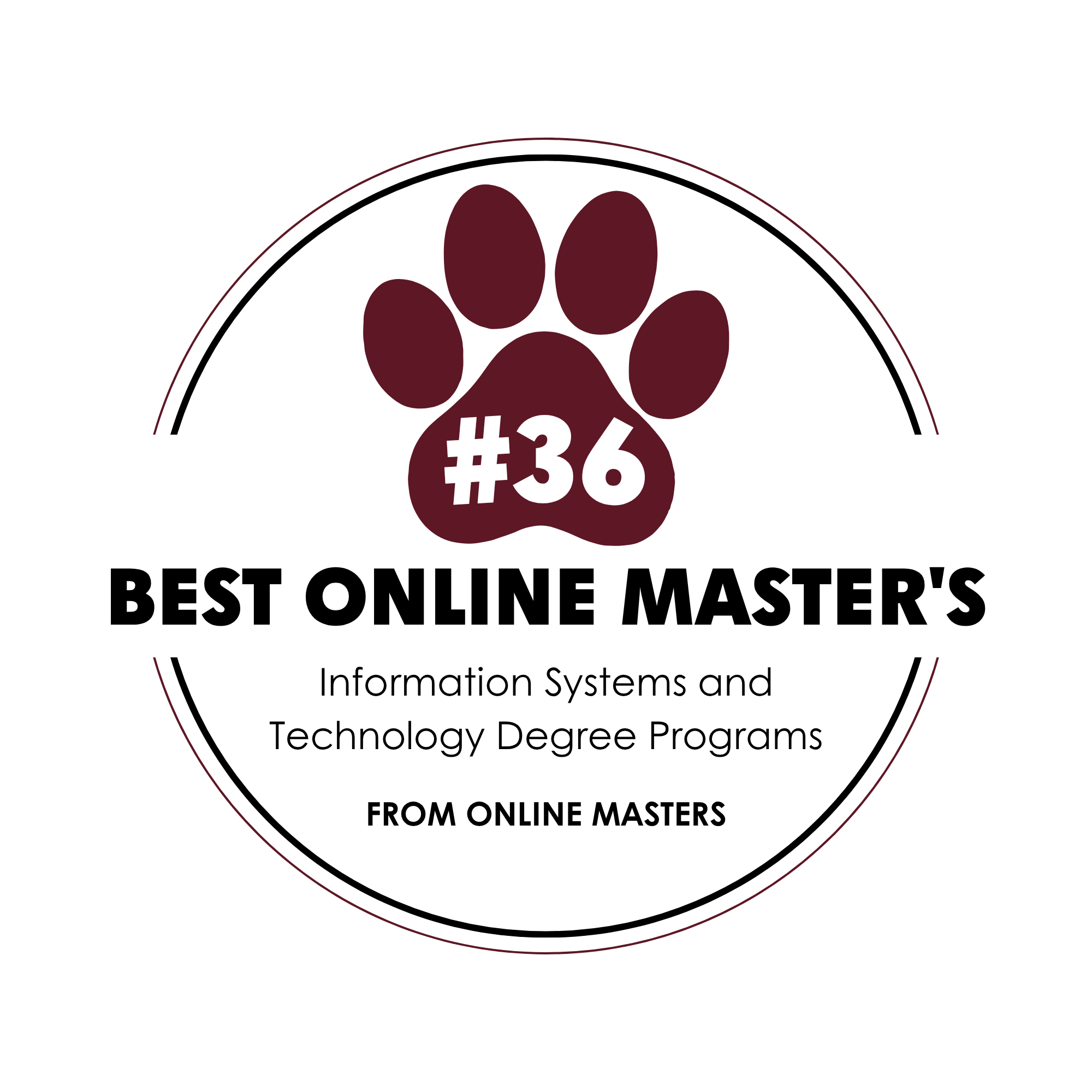 #36 Best Online Master's in Information Systems and Technology Degree Programs From Online Masters