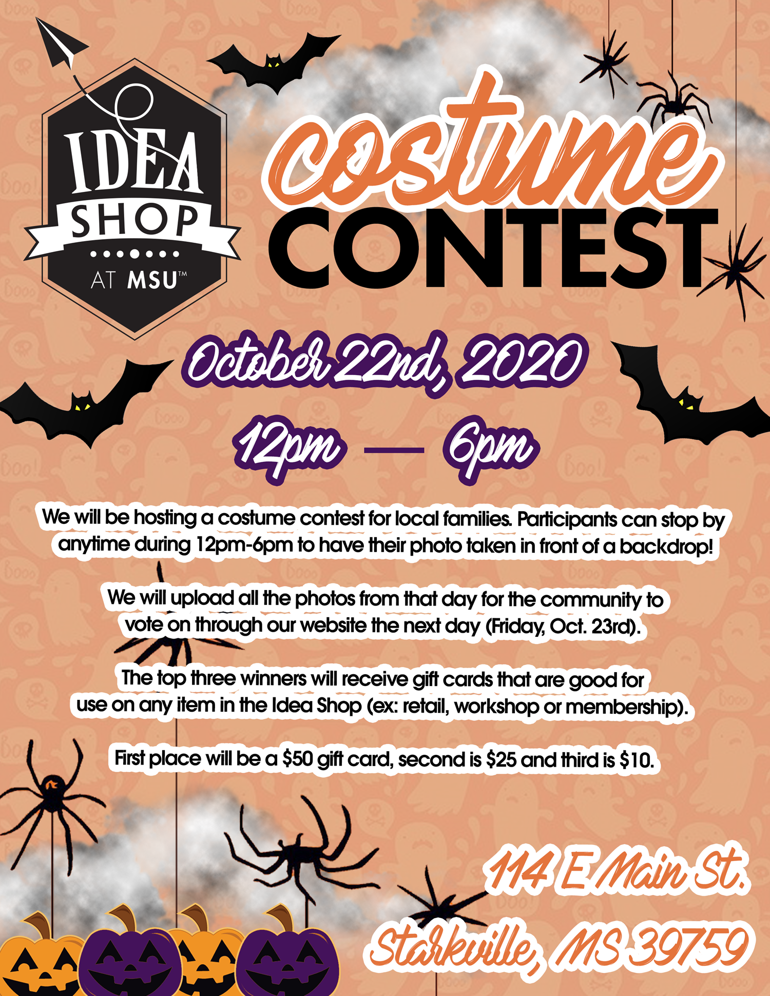 Idea Shop Costume Contest