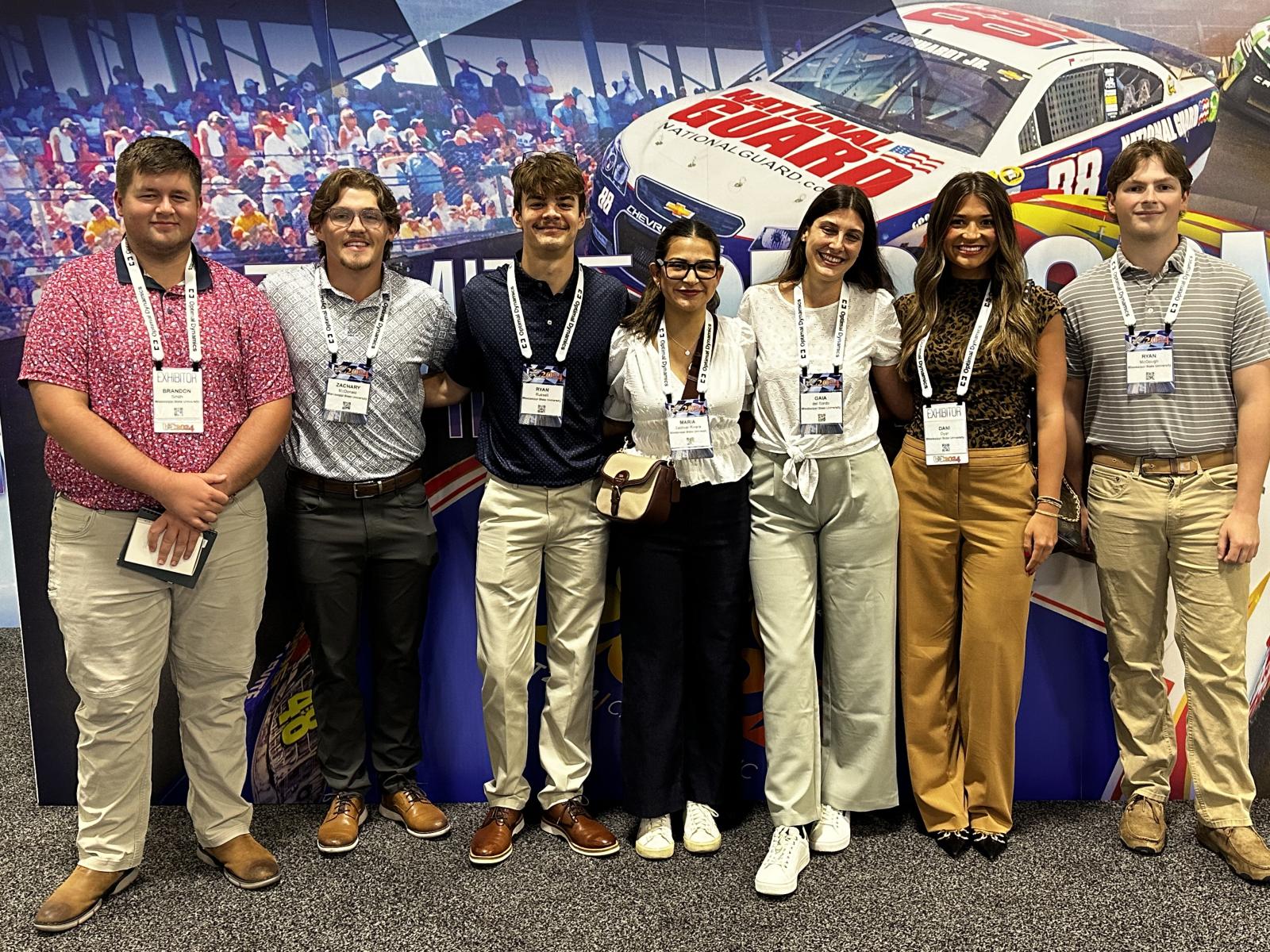 group of students smiling