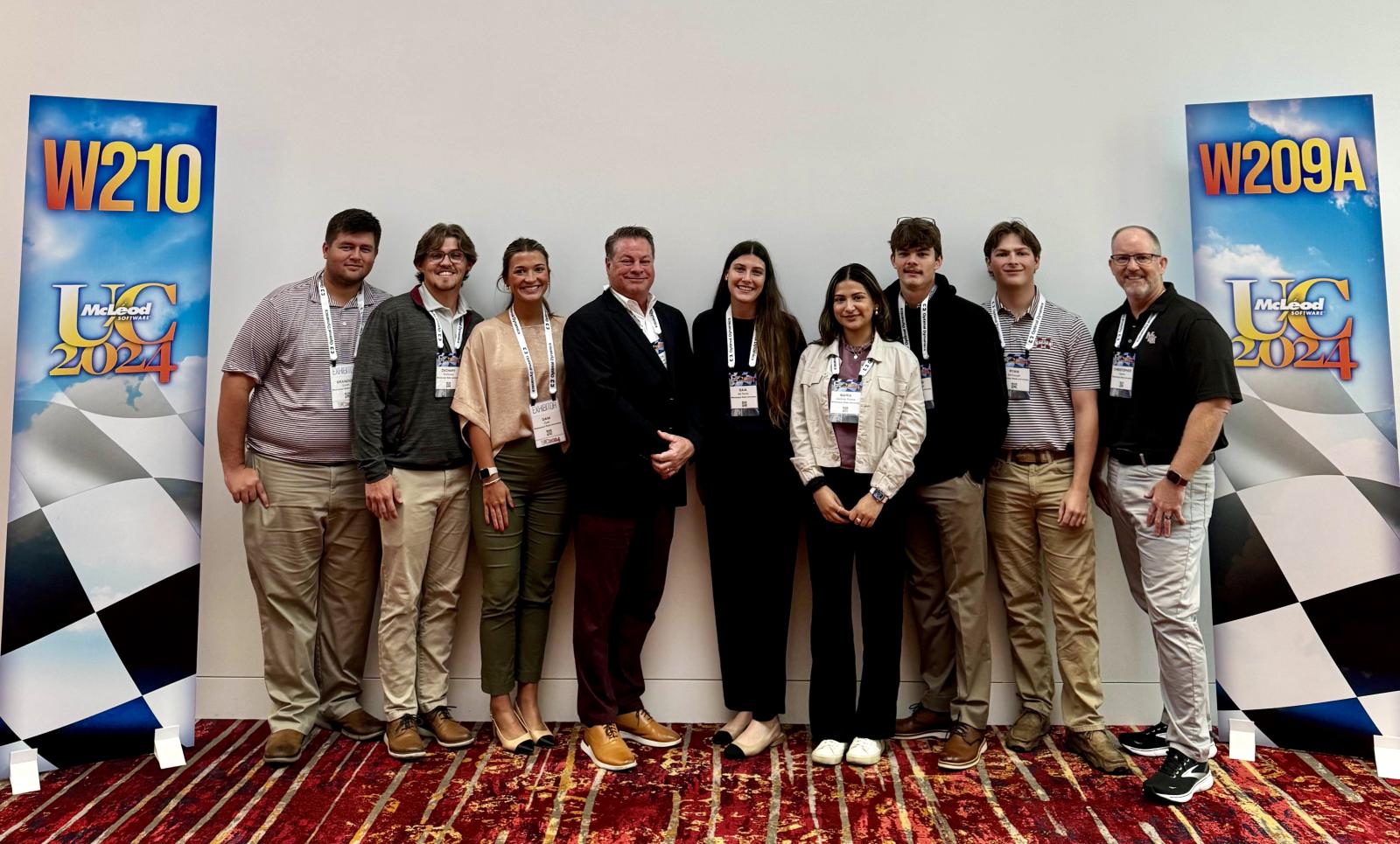 group of students smiling